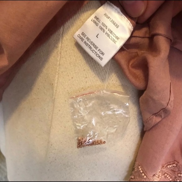 Love Sam (from Anthropologie) beaded flowy top - Picture 6 of 8